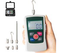 Beslands AMF-500 Medidor de Fuerza Digital Dinamómetro Probador de Empujar y tirar Medidor de Empuje de Presión Portátil (Unidades N kg lb Oz)