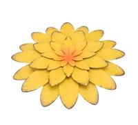 BESPORTBLE 1 Pc Flor Artificial de Hierro Forjado Decoraciones de cercas Colgante de Pared suculento Ornamento Plantas Artificiales decoración Floral Colgante de Flor jugoso 3D