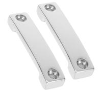 BESPORTBLE 2 Piezas Acero Inoxidable 316 Ojal para Correa de Bimini Marino | Placa de Conexión Puente, Punto de Amarre Seguro, Acabado Pulido, para Toldos Bimini y Baterías Marinas