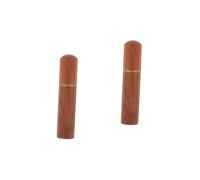 BESPORTBLE 2piezas Caja De Cerillas De Madera Contenedor De Almacenamiento De Cerillas Portátil y Para Camping Tubo De Almacenamiento Para Exterior
