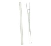 BESPORTBLE Abrazadera de Sordina de Nylon para Piano Blanco, Herramienta Portátil que No Daña Cuerdas con Estuche, Kit de Afinación para Reparación de Piano
