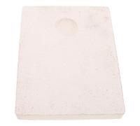 BESPORTBLE Bloque de Cuarzo Blanco Ligero y Portátil para Soldadura de Joyería, Ladrillos Refractarios Aislantes para Fabricación y Procesamiento Manual de Metales
