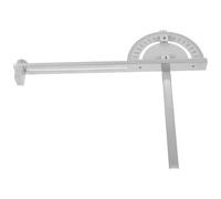 BESPORTBLE Calibre Preciso Ingletes de Mesa de Fresadora de Metal Plata, Accesorio Ligero para Corte en Carpintería y Uso Doméstico DIY