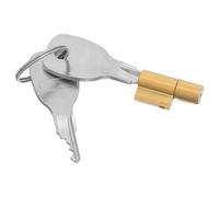 BESPORTBLE Cerradura para Vitrina de Metal Dorado con Alta Protección y Suave, Adecuado para Museos y Uso en Casa, Tamaño 2.10x1.10x0.70 Cm
