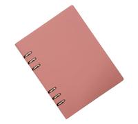 BESPORTBLE Cuaderno de Notas A5 Rosa Anillas y Cubierta de Pu Elegante