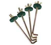 BESPORTBLE Juego de 4 Pernos de Pedal para Piano Acústico, Accesorios de Reparación Gancho de Conexión, Kit de Herramientas para Afinación y Mantenimiento, Compatibles para Uso Profesional
