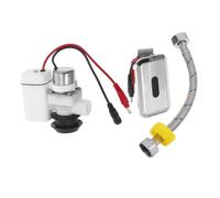BESPORTBLE Válvula de Descarga Automática para Urinario de Pared Sensor Inteligente, Material Abs, Resistencia a Ambientes Húmedos, Adecuado para Escuelas y Lugares de Alto Tráfico