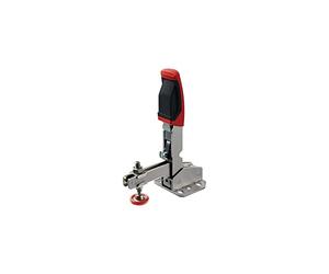 BESSEY Brida Vertical con Brazo Abierto Y Placa Base Horizontal STC-VH /20 | Ajuste automático de altura de sujeción de hasta 35 mm y mango ergonómico para un agarre rápido y cómodo