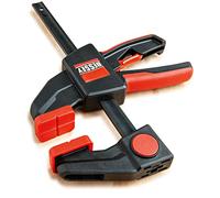 BESSEY EHK Series - Fuerza de sujeción de 300 libras - 12 pulgadas - Juego de abrazaderas de gatillo EHKL12 - Profundidad de garganta de 3.1 pulgadas - Abrazaderas de madera, herramientas y equipos