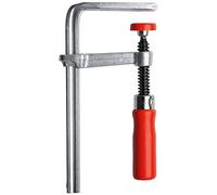 BESSEY GTR16B6 - Abrazadera de mesa de acero con capacidad de 6 5/16 x 2 5/16 de profundidad de garganta y fuerza de sujeción de 400 libras, rojo/plateado
