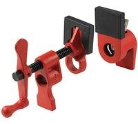 BESSEY PC12-2, 1,27 cm. Abrazaderas de tubo de estilo tradicional: increíblemente versátiles, fáciles de montar, abrazadera de taller industrial para carpintería, carpintería, mejoras del hogar y