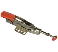 BESSEY, STC-IHH25, Abrazadera horizontal de ajuste automático chapada en níquel con acción de sujeción en línea, Plateado
