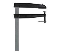 BESSEY TGN40T40K Abrazadera de barra 400mm Negro, Gris abrazadera - Abrazaderas (Abrazadera de barra, 40 cm, Metal, Negro, Gris, 6,63 kg, 1 pieza(s))