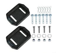 Besshepplo 731-06439 Zapatos deslizantes para quitanieves con hardware para soplador de nieve, piezas de repuesto, estabilidad mejorada, reducción de la fricción, fácil instalación, construcción de