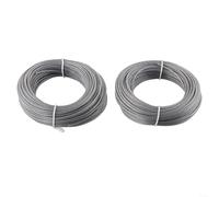 Besshepplo Bobina de línea de recortadora para Bosch ART 24 27 30 36 Li EasyGrassCut Advanced Grass Strimmem Wire 1.65mm 48m Pieza de repuesto F016800462 Accesorio de herramienta de jardín para
