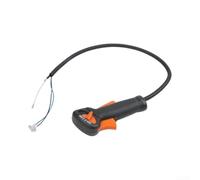 Besshepplo Conjunto de interruptor de control del acelerador para desbrozadoras y recortadoras FS90 FS130, construcción de plástico robusto para un ajuste preciso del motor, fácil instalación