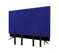Besshepplo Funda protectora de fieltro a prueba de polvo con correas inferiores para televisores de pantalla plana LED LCD de 55, 65 y 75 pulgadas, resistente a los arañazos, para almacenamiento en