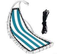 Besshepplo Teslin - Funda de repuesto para silla de columpio de jardín, tela de repuesto para silla colgante de malla que se adapta a la mayoría de sillas colgantes de patio, tela de repuesto (pavo