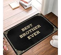 Best Brother Ever - Alfombra de patio floral antifatiga