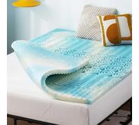 Best Price Mattress Cubrecolchón de Espuma Aerobreeze de Gel Remolino de 3 Pulgadas, 5 Zonas, Certificado CertiPUR-US, tamaño King