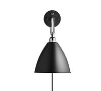 GUBI Lámpara de pared Bestlite BL7 negro-cromo