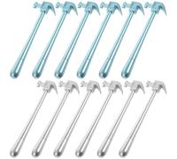 BESTOMZ 12 Piezas Bolígrafo de Gel Forma de Martillo, Agarre Ergonómico | Estudiantes y Profesores, Escritura Suave, Manualidades y Dibujo, Cuadernos, Tarjetas