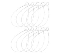 BESTOMZ Acero Inoxidable Alambre Cortador de Queso 10 Piezas | Repuesto Plateado, Resistente a Óxido y Corrosión, Corte Uniforme para Queso, Mantequilla y Jabón