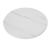BESTOMZ Plato Giratorio de Madera Blanco Base para Mesa de Comedor, Rotación Suave Olores, Adecuado como Centro de Mesa o Debajo del Televisor Color Aleatorio