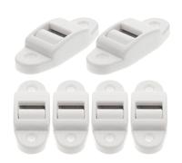 BESTOMZ Rodillo Guía de para Evitar y Polvo Cepillo Interno Desmontable, de 14 Mm, Pack de 6 Unidades para Persiana Enrollable de Plástico Blanco