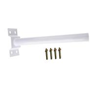 BESTonZON 1 Juego soporte de montaje de luz portalamparas pared Accesorios de lámpara solar montaje de la estación meteorológica soporte de pared lámpara de exterior adaptador poste de luz
