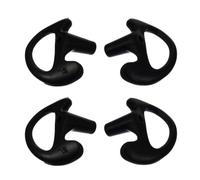 BESTonZON 2 Pares Auricular para Tubo de Bobina Acústica Negro de Silicona