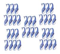 BESTonZON 35 Piezas separador de ropa organizador de armario de guardería separadores de armario para bebés signos de meses de bebe divisores de tamaño de armario de Madera