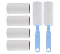 BESTonZON 8 Rodillos quitapelusas para Mascotas con Recambio - Cepillo Manual Reutilizable para Limpiar tapicería de hogar, sofá, Coche y Ropa