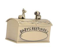BESTonZON Cajas De Almacenamiento De Dientes De Niño Niña Metal Organizador De Recuerdos Para Dientes Perdidos Souvenir Seguro y Duradero Para Niño Niña y Familias