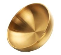 BESTonZON Cuenco Decorativo Dorado Diseño Único para Llaves de Entrada Hecho de Acero Inoxidable, Organizador Multifuncional Adecuado Hogar y Oficina