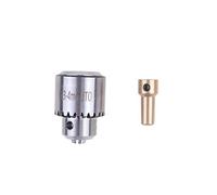 BESTonZON Mini Wrench Drill Chuck Set Juego De Compatible Brocas De Herramienta Práctica y Para Taladro Manual y Eléctrico