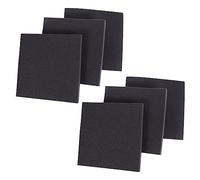 BESTonZON Paneles Acústicos de Espuma de Poliuretano 30x30x3 Cm, Alta Densidad y Retardante de Llama, Pack de 6 Piezas, Aislamiento y Reducción de Ruido para Pared, Uso en Estudio, Oficina y Hogar