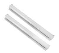 BESTOYARD 2 Piezas Soporte para Menús de Cocina Adhesivo de Aleación de | Montaje sin Taladro, Riel Deslizante para Pedidos, Plata, Uso en Cafetería y Cocina