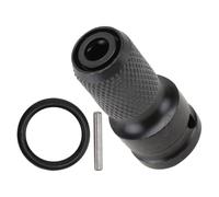 BESTOYARD Adaptador de Llave de Impacto de Acero Negro 1/2 a 1/4 Pulgada para Taladro Función de Apriete Rápido y Reducción de Esfuerzo Manual en Diversos Entornos