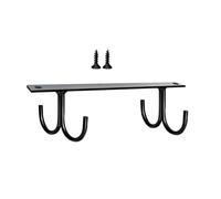 BESTOYARD Colgador de Tazas de Hierro Negro para Cocina 2 Tornillos, Soporte Decorativo y Simple para Vasos de Café en Cafeterías y Restaurantes