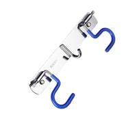 BESTOYARD Portaescobas de Acero Inoxidable para Escobas y Rastrillos | Montaje en Pared, Uso en Garaje y Lavandería, Agarre Firme y Capacidad de Carga