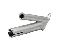 Besttoolifes Boquilla de soldadura redonda para aire caliente, punta de metal para acero inoxidable, polipropileno, PVC, soldadura de polietileno, tamaños de 5 mm, 6 mm, 8 mm, accesorio de herramienta