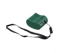 Besttoolifes Paquete de 2 cargadores USB de manivela, generador manual, banco de energía dinamo con luz LED, batería portátil para teléfono, tablet, camping al aire libre, senderismo, supervivencia