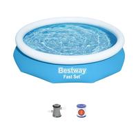 Bestway 57458 Round Inflatable Pool Azul 305 x 66 cm