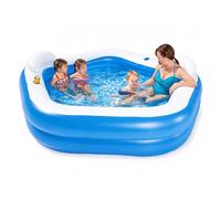 Bestway Piscina Hinchable Octogonal con Asientos y Reposacabezas 213x206x69 cm
