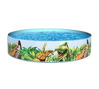 BESTWAY 55022 - Piscina Infantil Fill N' Fun Dinosaurios 183x38 cm