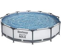 Bestway 56416 - Piscina Desmontable Tubular Steel Pro Max 366x76 cm Depuradora de Cartucho 1.249 litros/hora