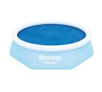 Bestway 58060 - Cobertor Solar para Piscina Desmontable Ø210 cm, para piscinas de 8' x 26"/2.44m x 66 cm