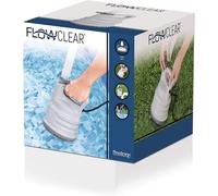 Bestway 58230, Bomba para filtro de cartucho, color blanco, 3,2 cm, 5 metros, 3028 litros/hora, 3,33 kg