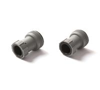 Bestway 58236 Juego de adaptadores de manguera diámetro 38 mm con válvula de 32 mm